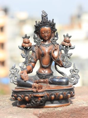 Green Tara Buddha Statue