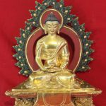 Golden Amitabha Buddha Statue