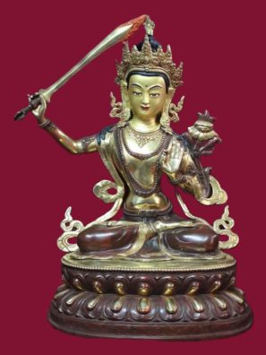 Manjushri-Golden-Buddha