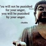 Buddha Quotes - You will not be punished for your anger. You will be punished by your anger. - Buddha