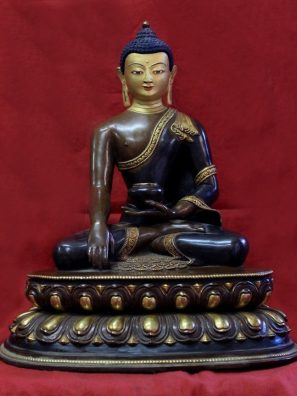 mini zen garden statues-shakyamuni buddha 12 inches tall