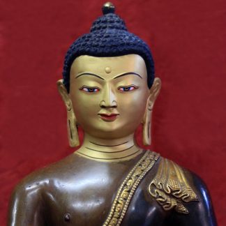 mini zen garden statues-shakyamuni buddha face