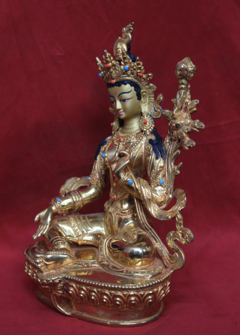 21 taras goddess Tara side view