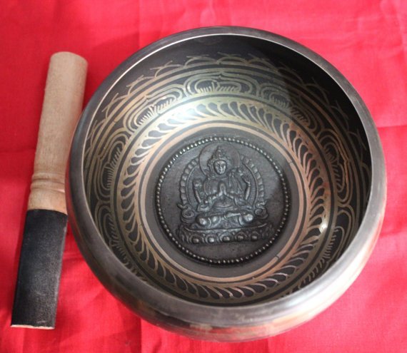 Chenrezig Tibetan Bowl