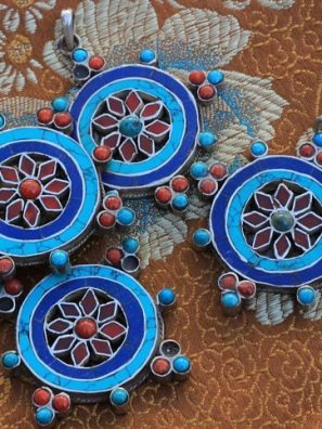 dharmachakra pendant charms