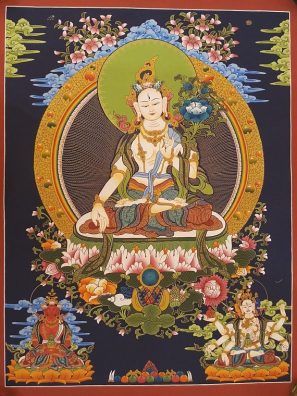 White tara thangka