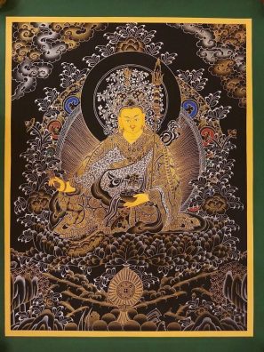 guru rinpoche thangka