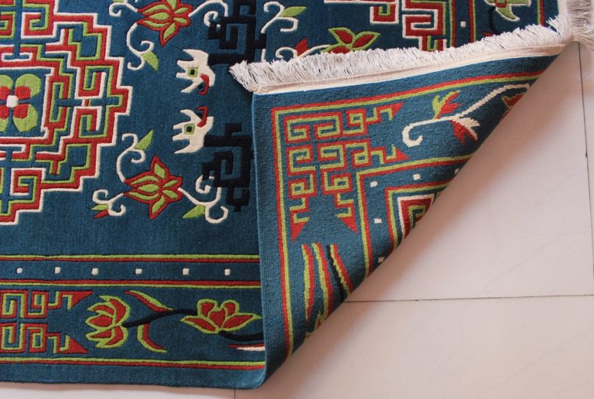 Tibetan Mandala Carpet backview