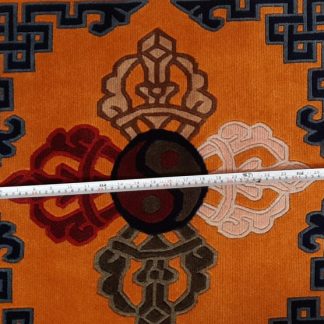 Double Dorje Tibetan Carpet