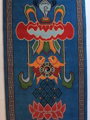 Tibetan Carpet Eight Auspicious