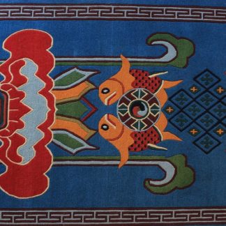 Tibetan Carpet Eight Auspicious rug