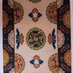 Tibetan lotus carpet