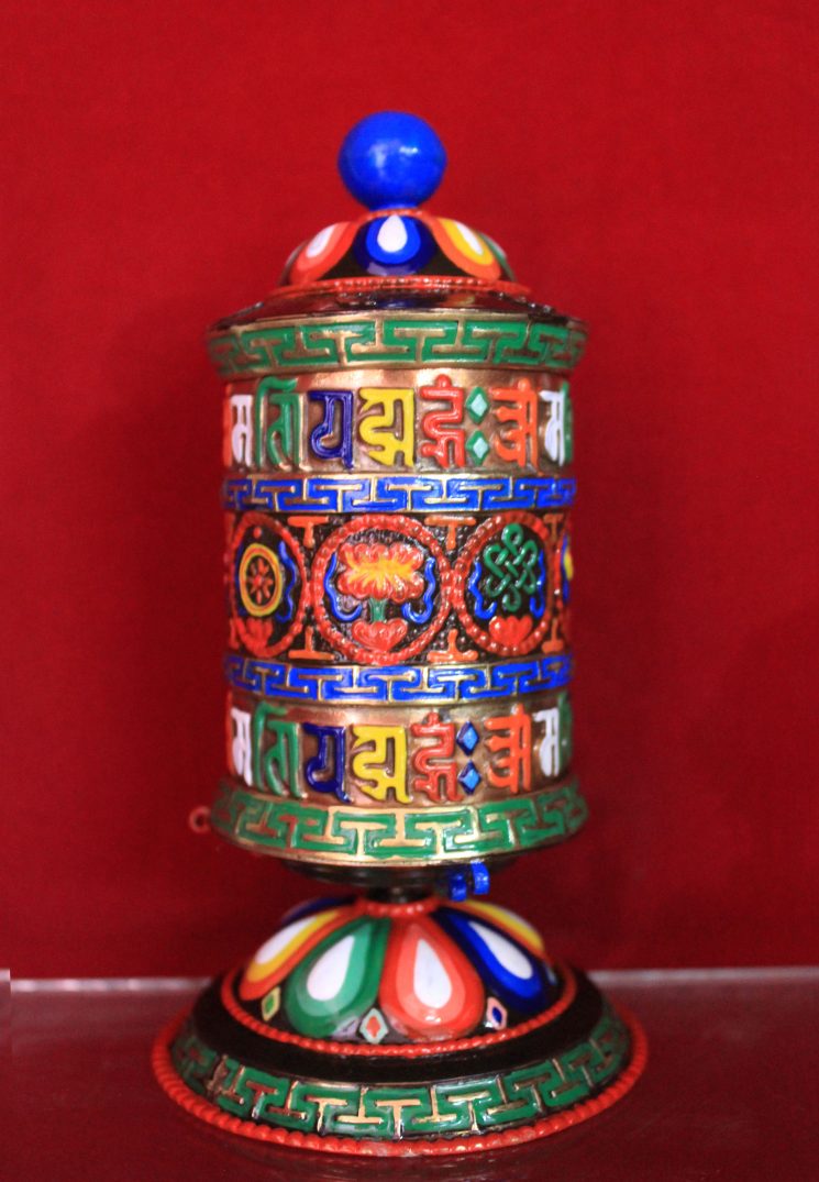 meditation gift-prayer wheel