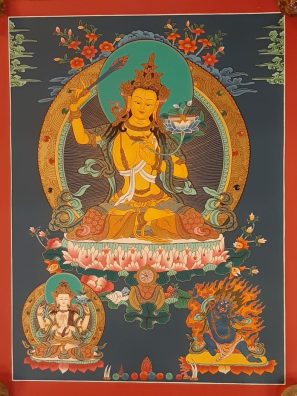 Manjushri art painting