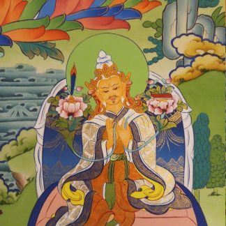 guru rinpoche art decor wall hanging