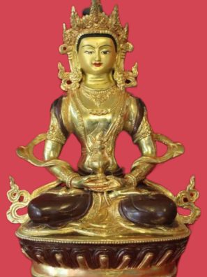 Aparmita-Golden-Buddha-Statue-Buddhist-Gift