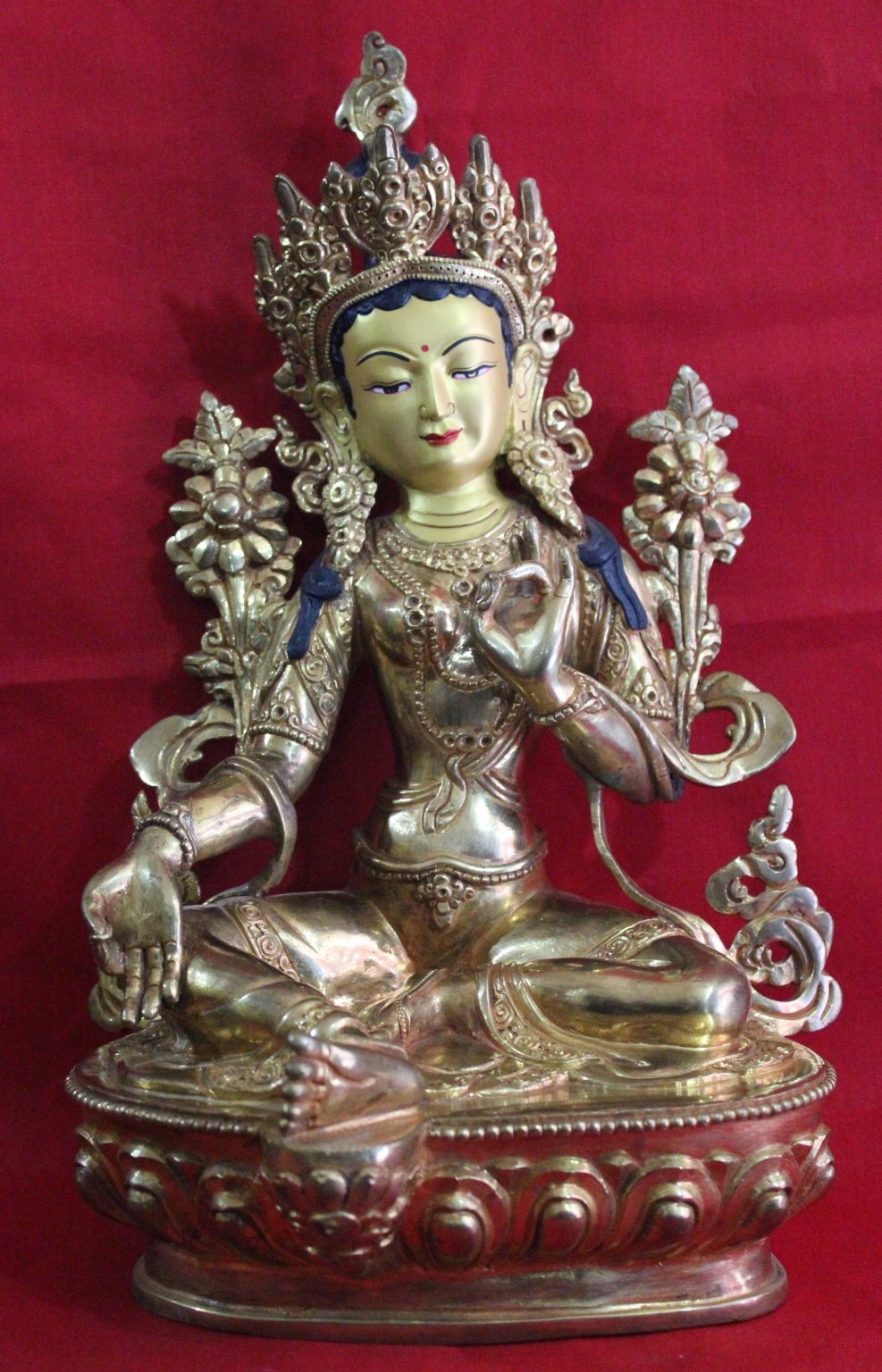 Green Tara Buddhist Statue Buddhist