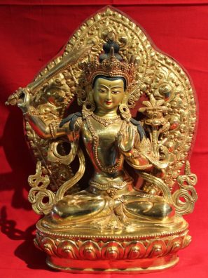 Manjushree Golden Buddha