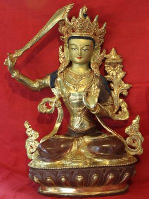 Manjushri Golden Buddha