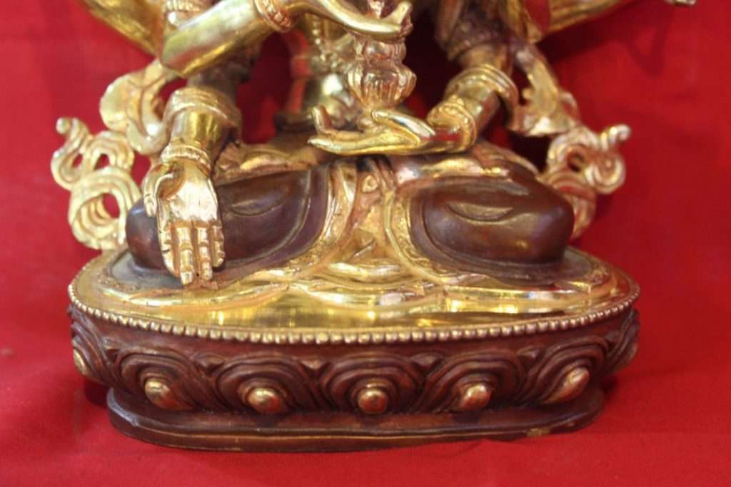 Namgyalma Golden Buddha Statue Deco
