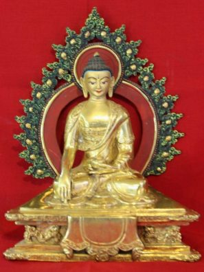 Shakyamuni Golden Buddha Statue - Special Buddhist Deco For Home