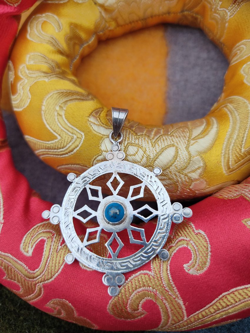 Dharma Chakra Pendant gift