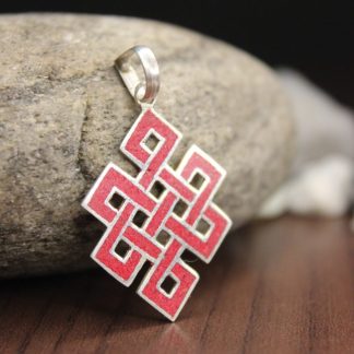 Red Love Knot Pendants