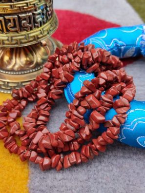 Red Stone jap mala Gifts