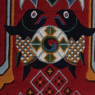 Unique Auspicious Symbol Tibetan Rugs