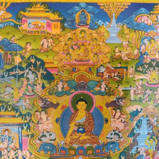 Life of Buddha Story Thangka 10