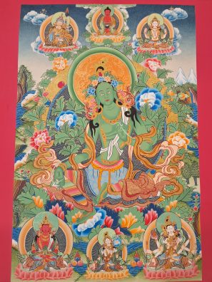 Tara Thangka  - Compassion of Tara Goddess Painting