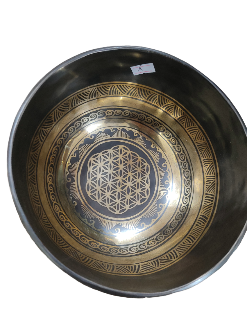 Beautiful Mandala Tibetan Healing Bowl 3
