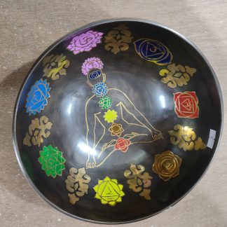 Colorful chakra bowl 22 cm 1