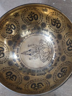 Hindu Goddess Laxmi Tibetan Singing Bowl