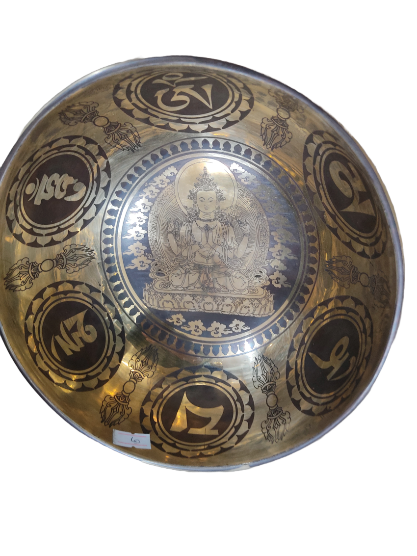 Tibetan Singing Bowl Manjushree Meditational Bowl