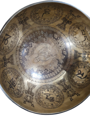 Tibetan Singing Bowl Meditating Buddha Gifts